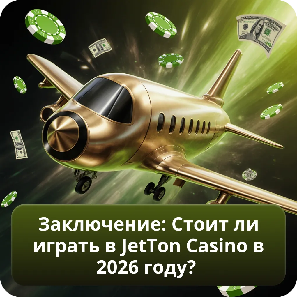 Заключение — стоит ли играть в JetTon Casino в 2026 году